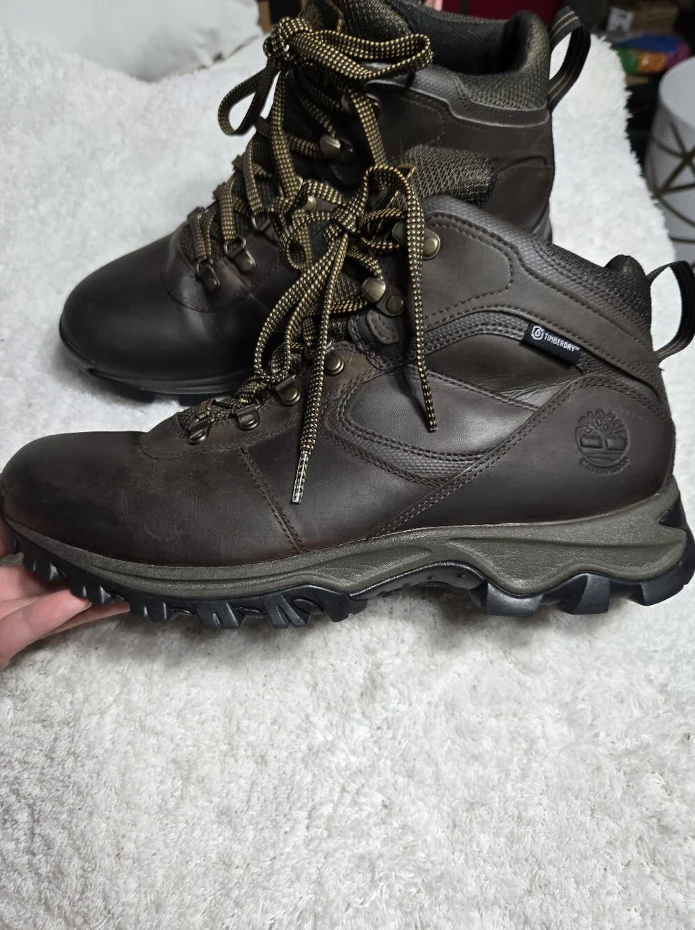 Timberland Men's Mt. Maddsen Waterproof Mid Hiking Boots Sz 11
